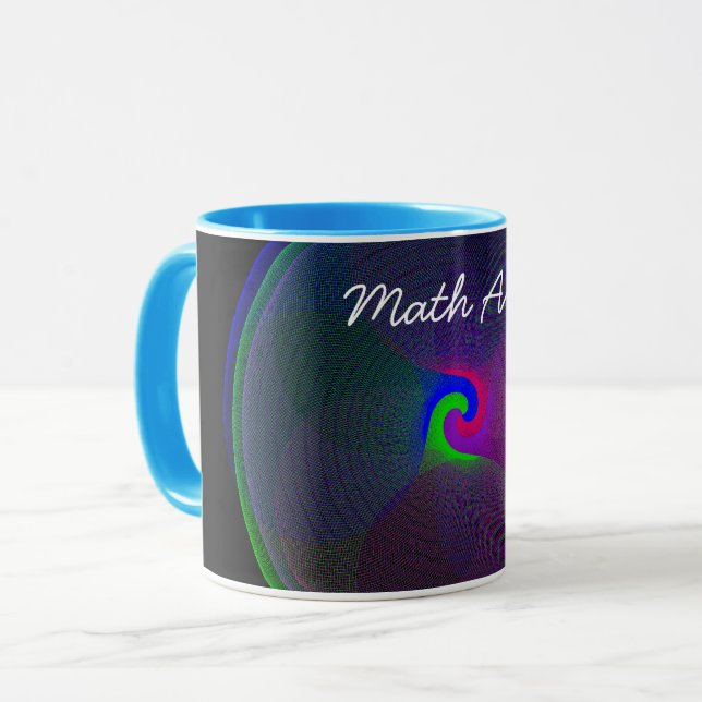 Taza Café de arte geométrico fundido colorido (Anverso izquierdo)