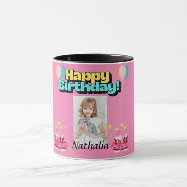 Taza Café de cumpleaños Mug (Centro)