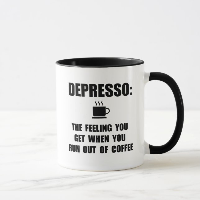 Taza Café de Depresso (Derecha)