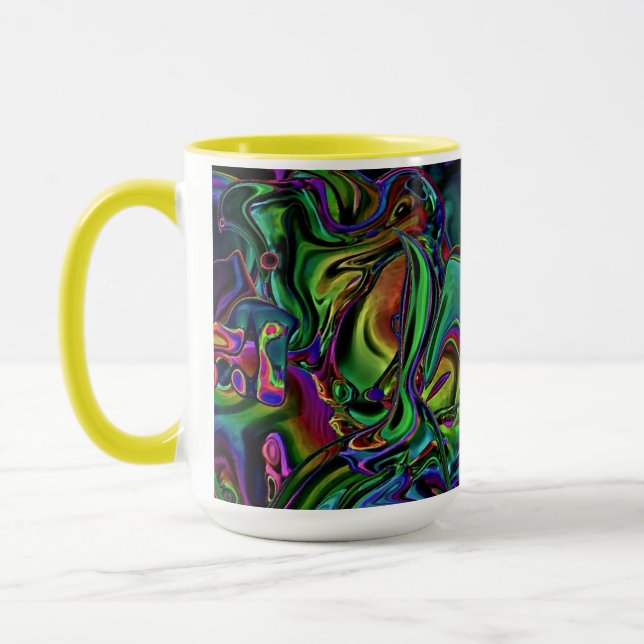 Taza Café de fusión del cerebro Mug (Izquierda)