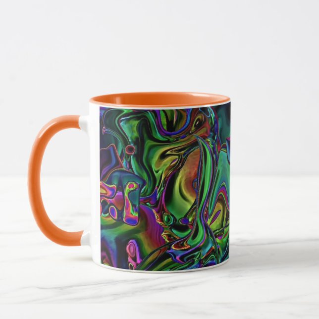 Taza Café de fusión del cerebro Mug (Izquierda)