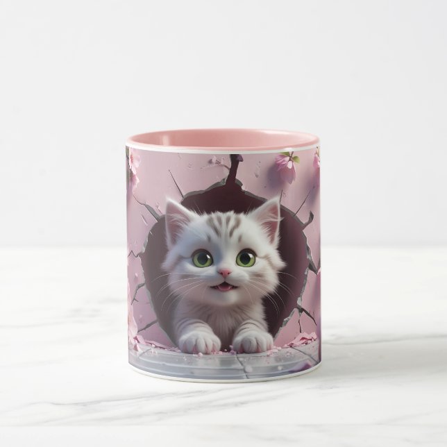 Taza Café de gato lindo - regalo perfecto para los aman (Centro)
