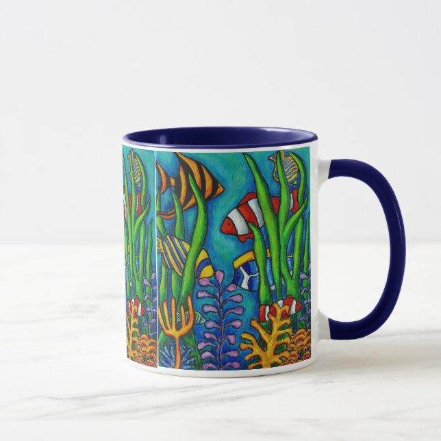 Taza Café de Gemas Tropicales Mug (Derecha)