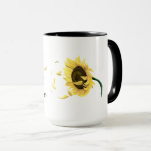 Taza Café de girasol