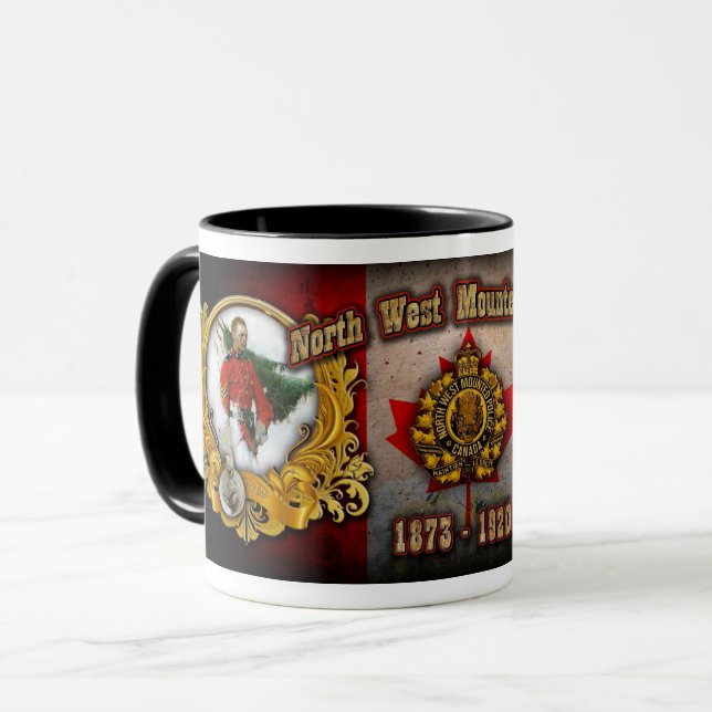 Taza Café de la policía montada en el noroeste (Anverso izquierdo)