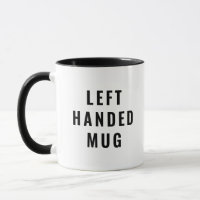 Café de Lefties divertidos a la izquierda