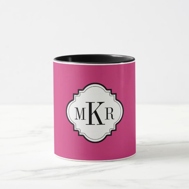 Taza CAFÉ DE moda MUG_BLACK/BLANCO/ROJO (Centro)
