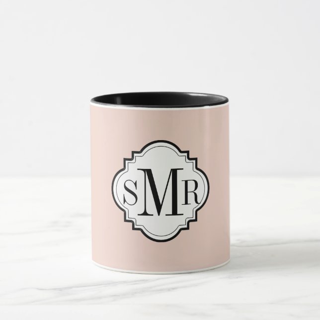Taza CAFÉ DE moda MUG_BLACK/WHITE/PALE DOGWOOD (Centro)