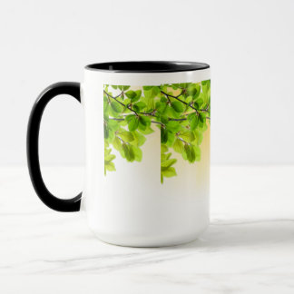 Taza café de mugre matutino