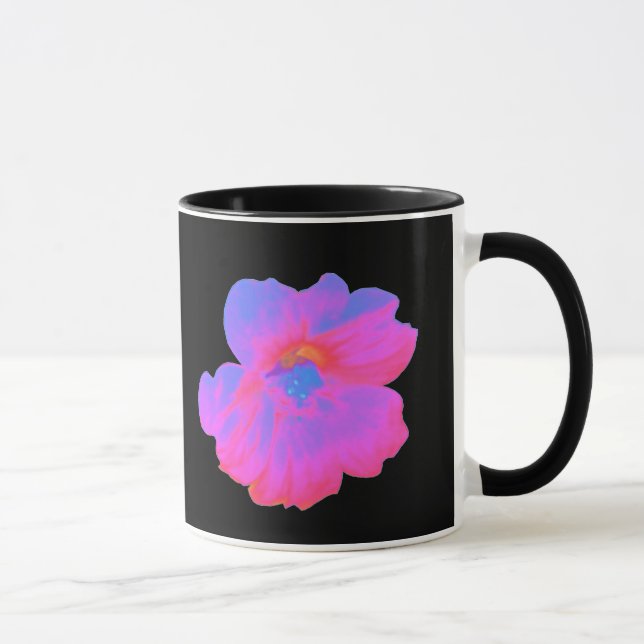 Taza Café de nasturcio rosado Mug (Derecha)