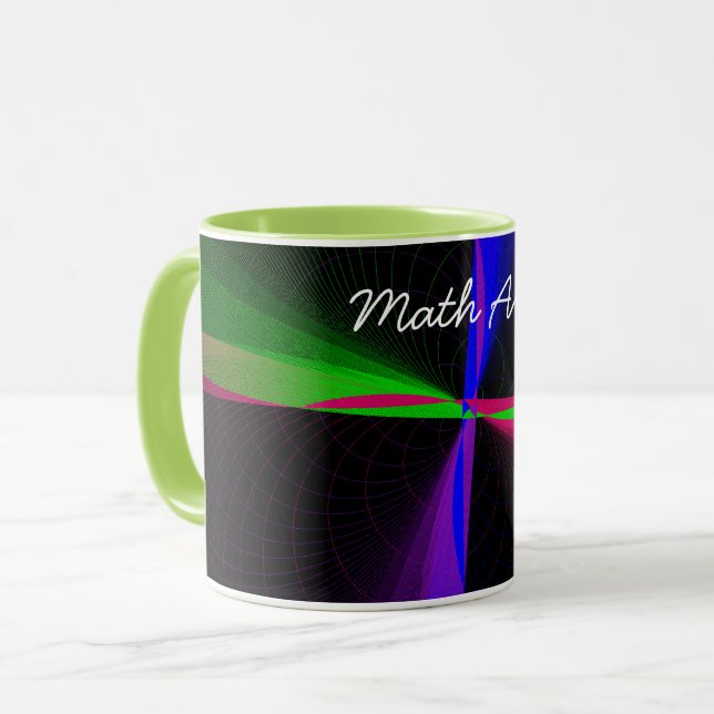 Taza Café de onda geométrica de cuatro vías (Anverso izquierdo)