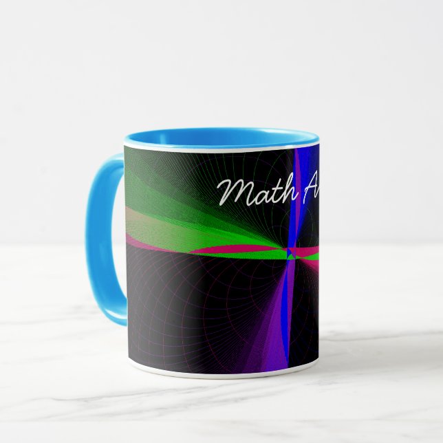 Taza Café de onda geométrica de cuatro vías (Anverso izquierdo)