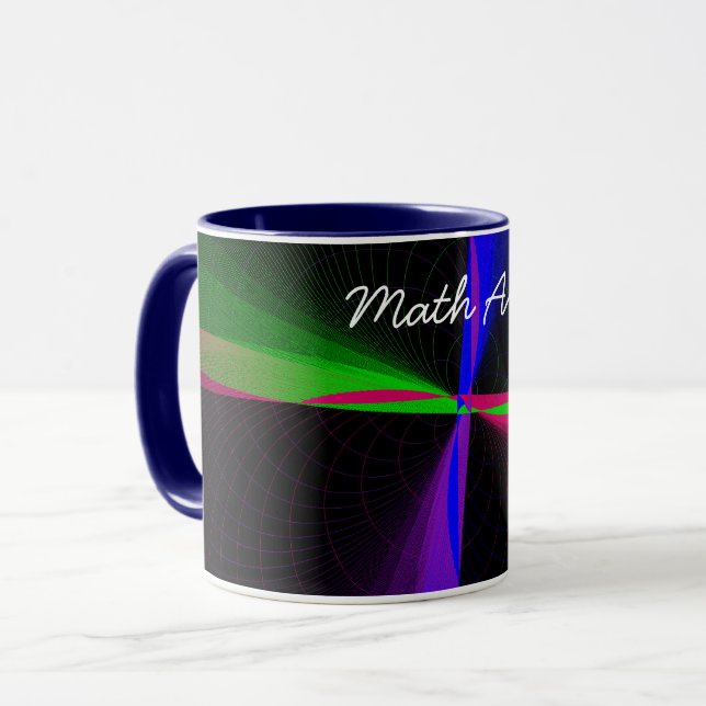 Taza Café de onda geométrica de cuatro vías (Anverso izquierdo)