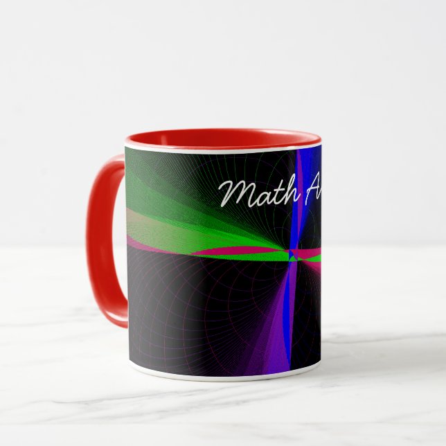 Taza Café de onda geométrica de cuatro vías (Anverso izquierdo)