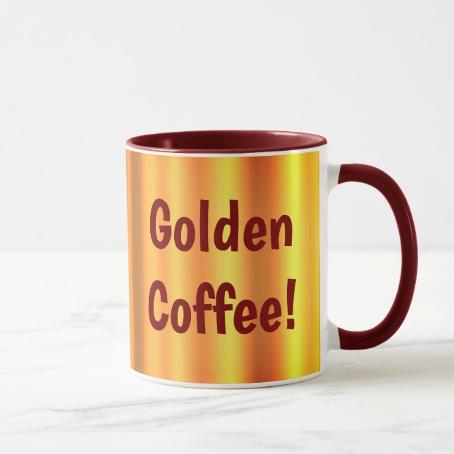 Taza ¡Café de oro! (Derecha)