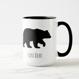 Taza Café de Papá Oso Personalizado