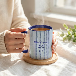Taza Café de regalo para nueva mamá-papá con nombre per