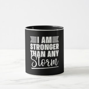 Taza Café De Salud Mental Soy Más Fuerte Que Cualquier