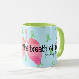 Taza Café de trasplante de estiércol de vida