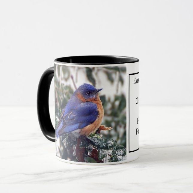 Taza Café del Bluebird con identificación (Anverso izquierdo)