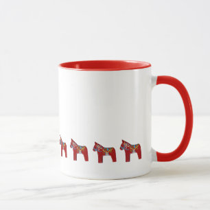Taza Café del caballo rojo Mug