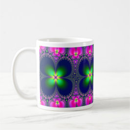 Taza Café del flower power/taza del té