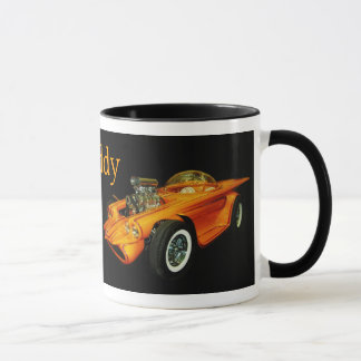 Taza Café del papá del coche de carreras por Janz