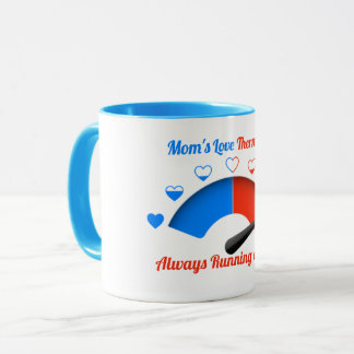 Taza Café del termómetro de amor de mamá