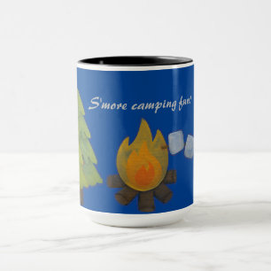 Taza Café "Diversión de S'more Camping"