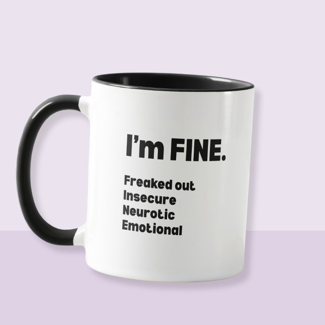 Taza Café divertido FINE (Subido por el creador)