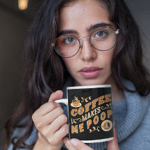 Café Divertido Me Hace Defecar