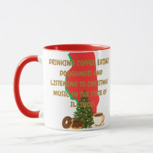 Taza Café, Donas y Música de Navidad en Illinois