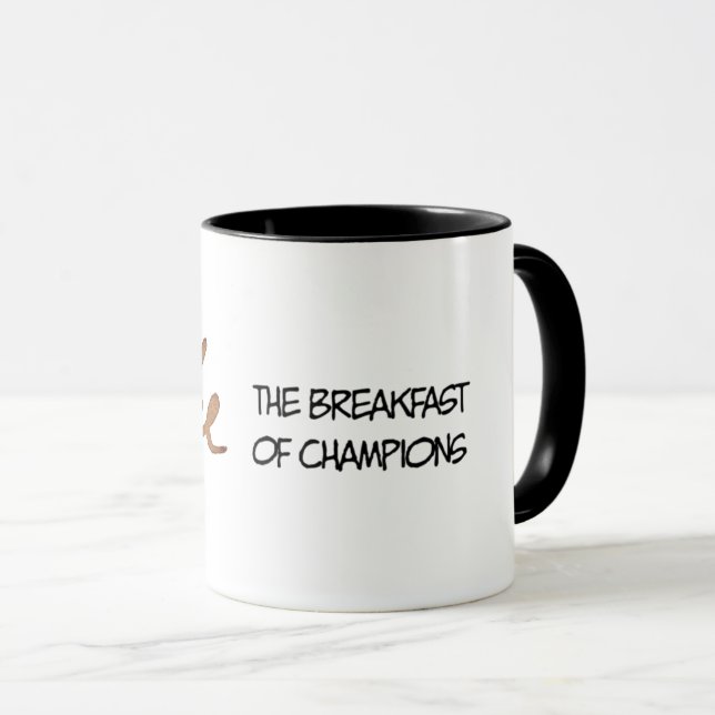 Taza Café el desayuno de los campeones (Anverso derecho)