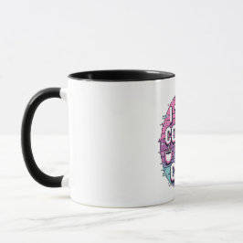 Taza Café en código - Retro Pixel Art Mug
