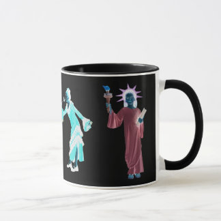 Taza Café encendido