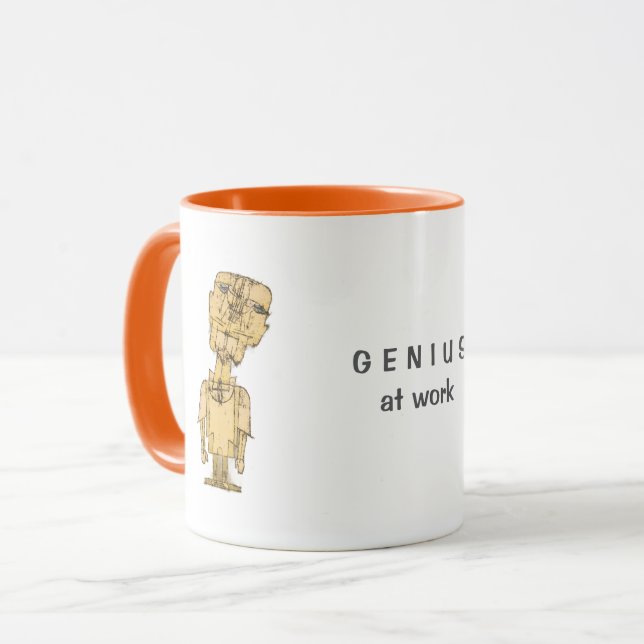 Taza Café Fantasma de un Genio de Paul Klee  (Anverso izquierdo)