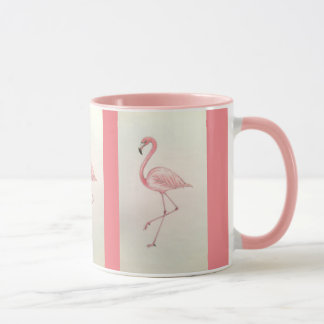 Taza Café Flamingo Rosa Mug
