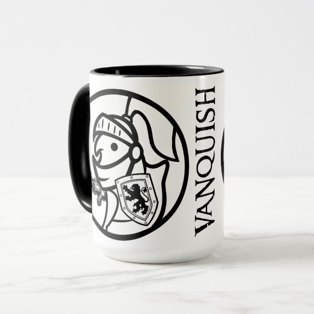 Taza Café FNF 15 oz vanquis (Anverso izquierdo)