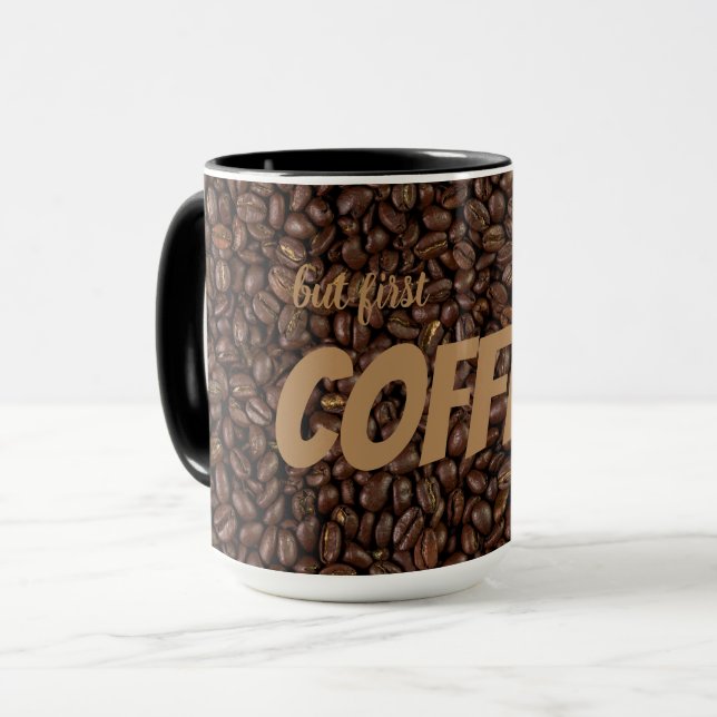 Taza Café frijol (Anverso izquierdo)