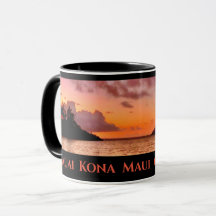 Café Hawaiano Sunset Mug - Kona Kauai Maui O'ahu