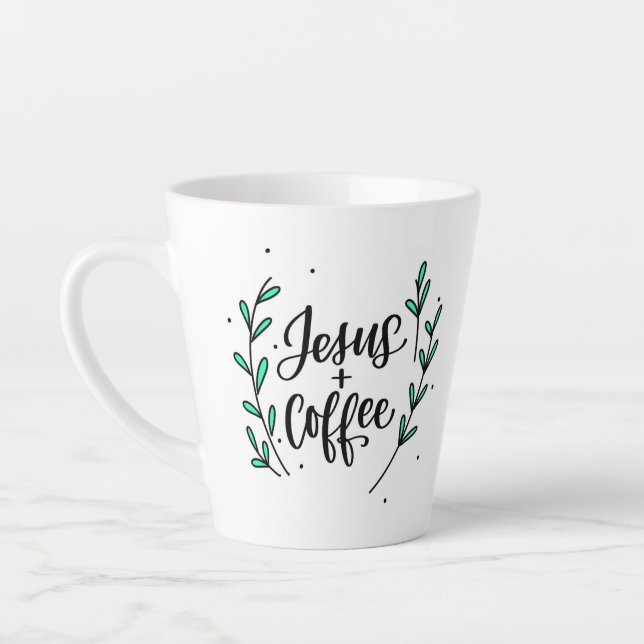 Taza café Jesus + coffe mug cristiano (Izquierda)