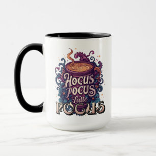 Taza Café Latte Enfoque Hocus Pocus Personalizado Bruja