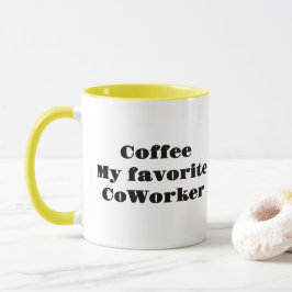 Taza Café Mi Coworker favorito