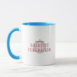 Taza Café Miembro De La Federación Galáctica