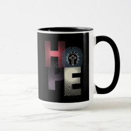 Taza Café minimalista de esperanza