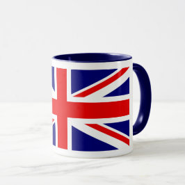 Taza Café Mug de la bandera británica