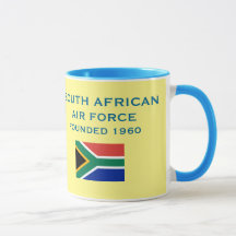 Café Mug de la Fuerza Aérea Sudafricana