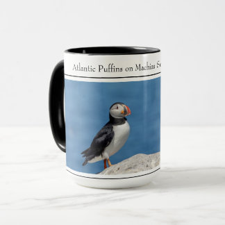 Taza Café Mug de los Puffins del Atlántico