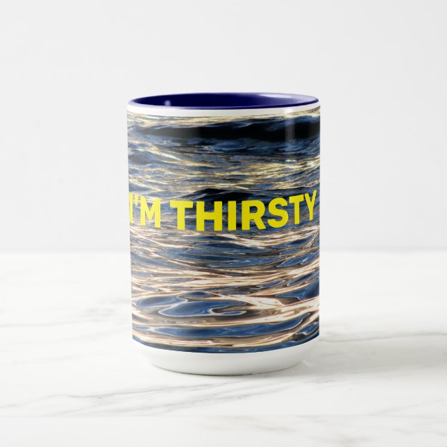 Taza Café Mug estoy sediento (Centro)