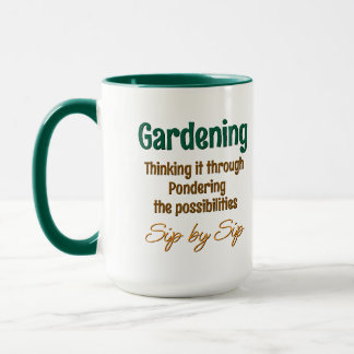 Taza Café Mug para el jardinero